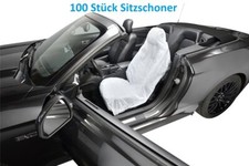 100x Einweg Sitzschoner Sitzbezug KFZ Werkstattschoner 82x135cm Schoner