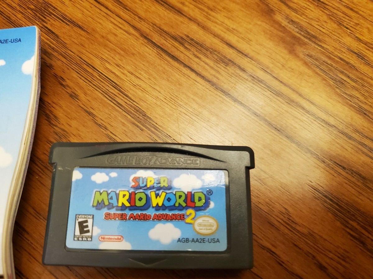 Notice / Livret Super Mario Advance 2 (GBA) - Bon état, Sans Annotations, Jeu Game Boy Advance