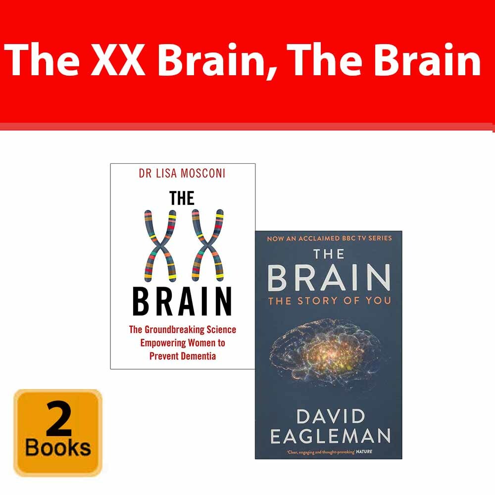 The XX Brain, The Brain 2 Books Collection Set Paperback NEW