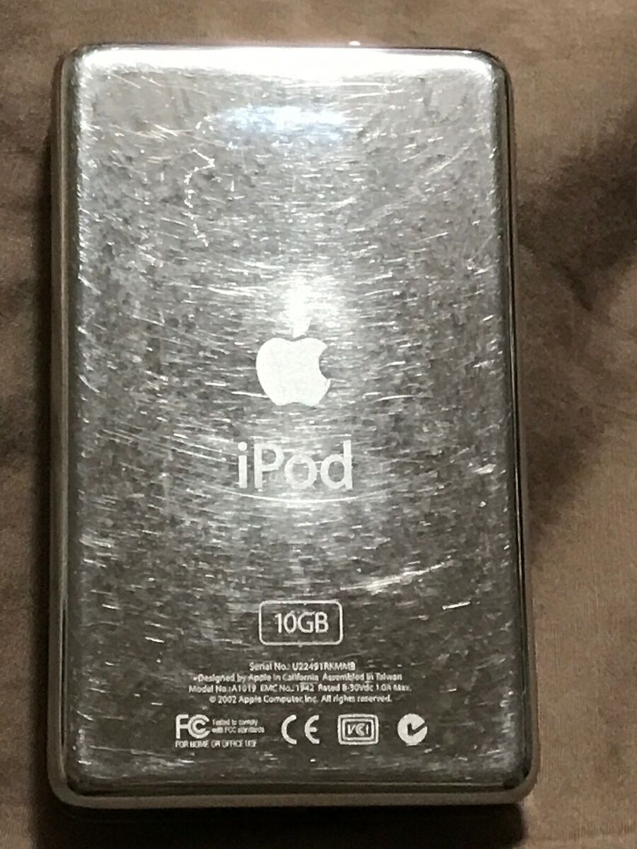 VINTAGE Apple iPod 2nd Generation 10GB A1019 Refurbished VINTAGE Apple iPod 2nd Generation 10GB A1019 Refurbished
