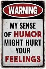 Funny Bar Sign Man Cave Vintage Metal Street Sign for Garage Home Bar Wall Decor