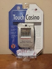 Excalibur Touch Screen Casino Handheld Solitaire Poker w/ Stylus - New/Sealed