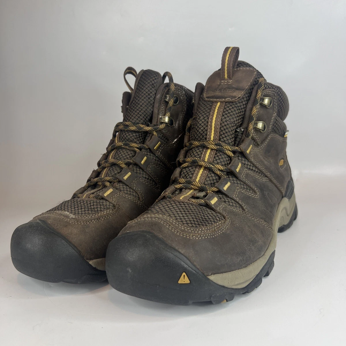 KEEN Dry Gypsum II Mens 9.5 Waterproof Leather Hiking Boots 1015298