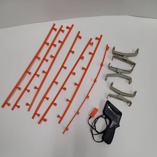 Vintage 1987 Tomy Aurora AFX Ghost Racer Replacement parts. rails, supports, etc