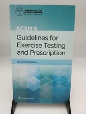 ACSM's Guidelines for Exercise Testing and by Liguori, Gary