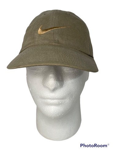 VTG Nike ACG Tan Khaki Strapback Hat 