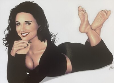  Julia Louis-Dreyfus  Sexy Actress Famous Celebrity  ART PRINT  5X7  STUNNING! 