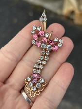 RETRO Vintage Signed D'ERI Gold Filled Pin Pendant by Designer Ralph Scudieri