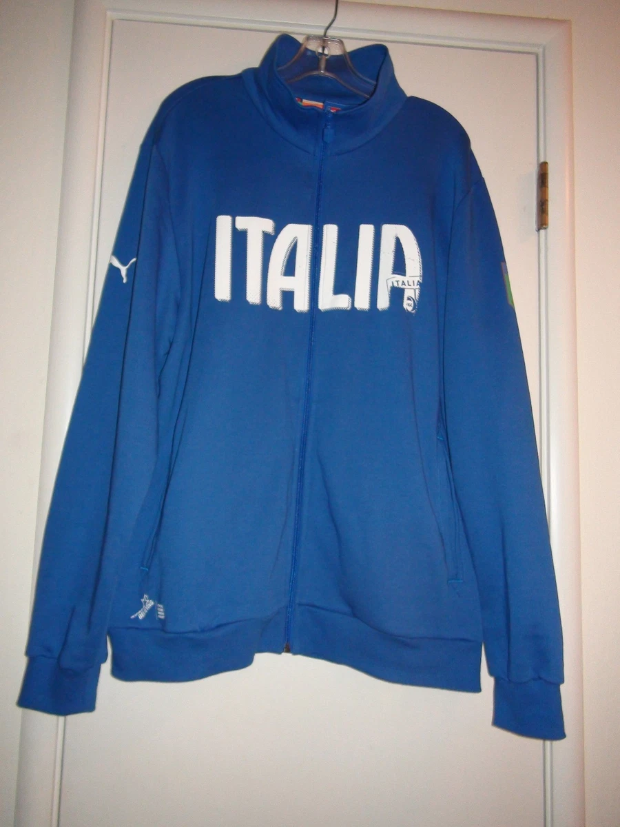 Puma italia hotsell jacket blue