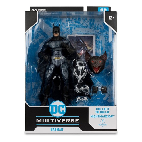 DC Build A Megafig Action Figure Batman Forever Batman (Nightmare Bat BAF) 18 cm - Foto 10 di 12
