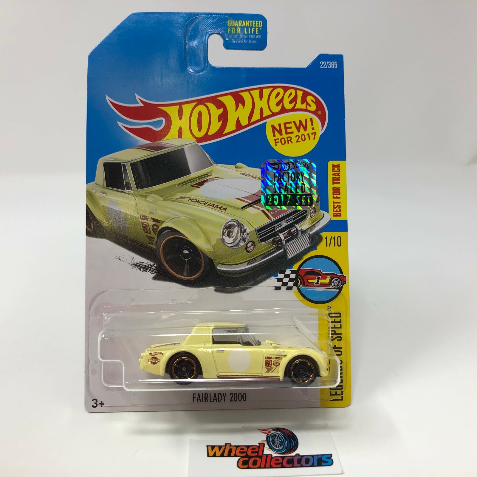 Fairlady 2000 #22 * Yellow * 2017 Hot Wheels Factory Set * c16