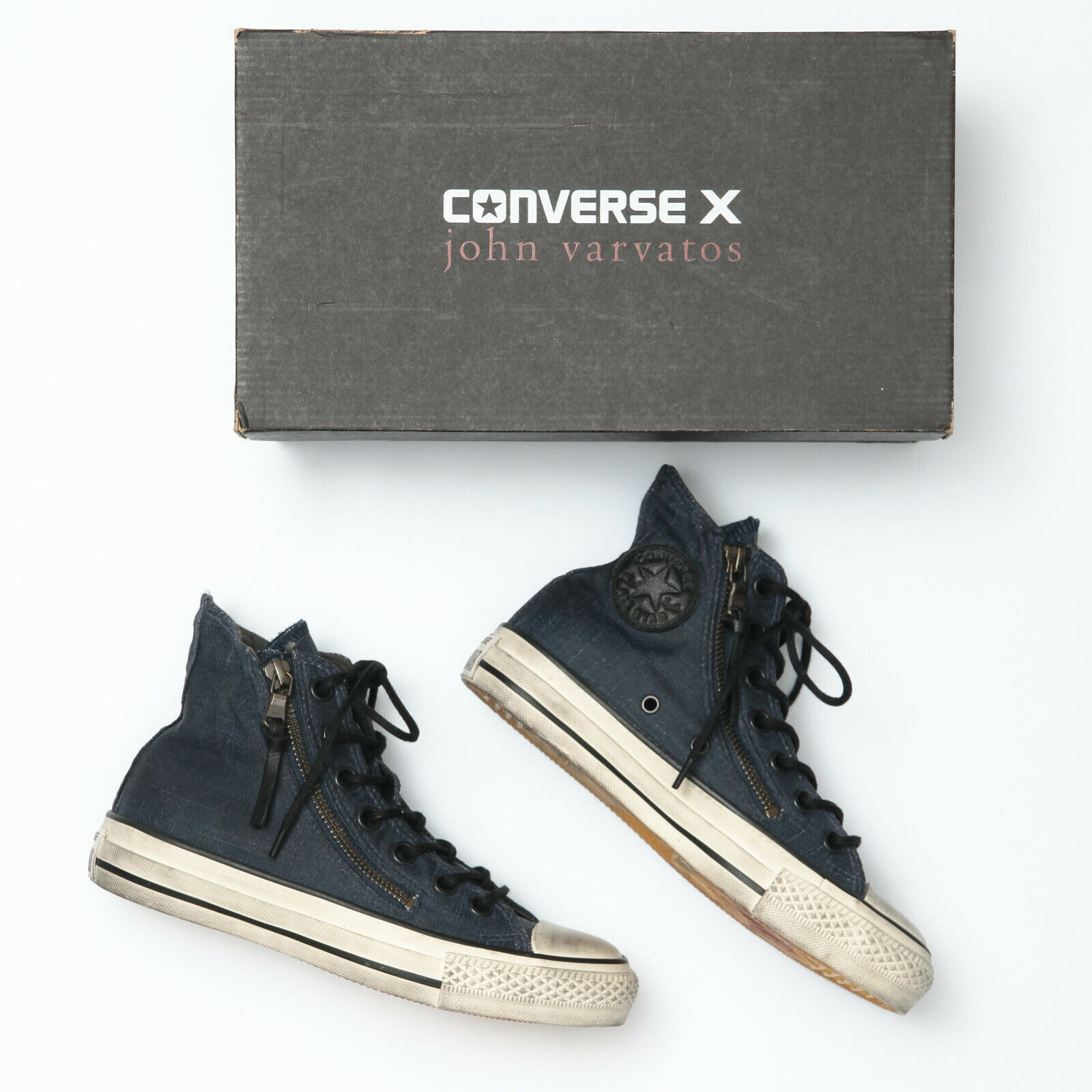 Converse x John Varvatos Chuck Taylor All Star Side Zip High - Womens 5 for  sale online