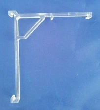 Vertical Blind Clear Valance Clip Bracket