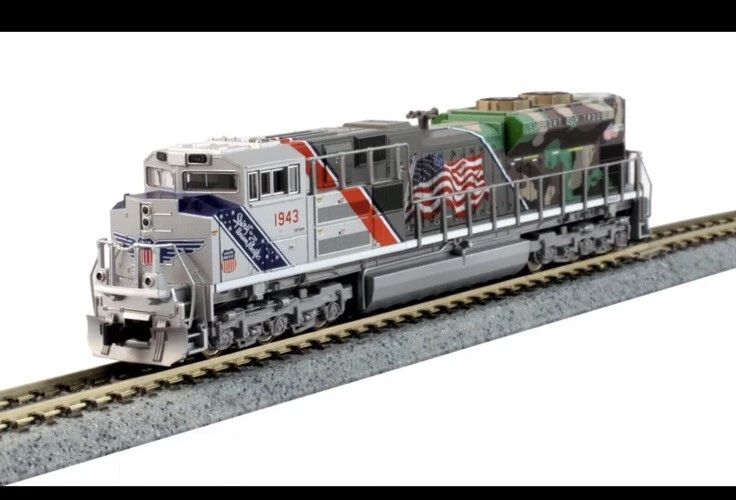 KATO 176-1943 N SCALE EMD SD70ACe "THE SPIRIT" RD# 1943 DCC - Image 2 of 4