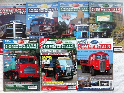 Heritage Commercials Magazine (7 copies) - various back issues 2002 - 2009