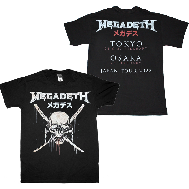 Megadeth Japan Tour 2023 T-Shirt Black Fullsize S-5XL | eBay Megadeth Japan Tour 2023 T-Shirt Black Fullsize S-5XL | eBay