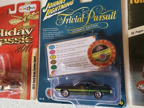 1972 Gran Torino Ford Times Johnny Lightning Holiday Classic NIB 1:64 Scale - Picture 2 of 5