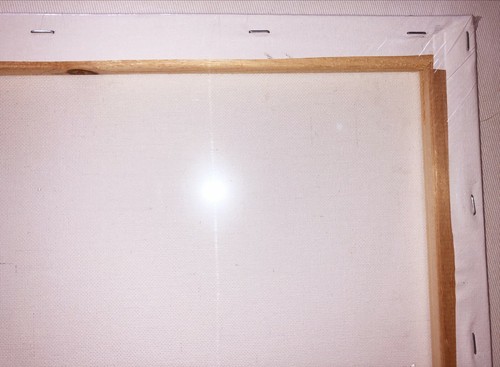 24er Set -- TRANSON - MDF Trägerplatte - Rohling 100 % Baumwolle Canvas Paneele 16" x 20" - Bild 3 von 6