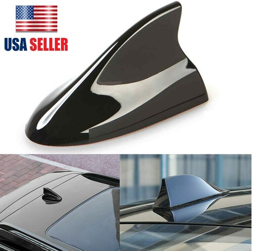 Universal Shark Fin Antenna Cover Car Trim Signal Radio AM/ FM Aerial ...