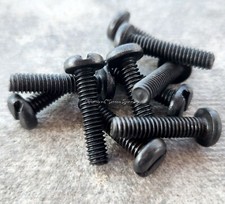 10 Tattoo Machine 8-32 Black Flat Head Screws Each 3/4" Length Forward Tattoo