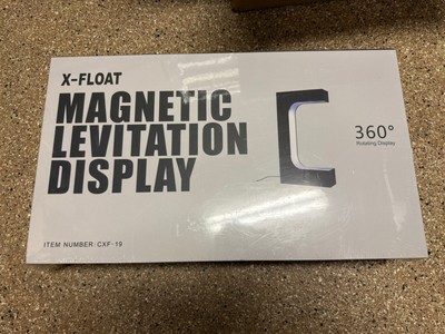 X-Float Magnetic Levitation Display 360 Degree Rotating Display CXF-19 Brand New