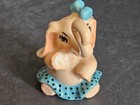 Vtg Ceramic Arts Studio Elephants Salt & Pepper Shaker, no stoppers — photo 10