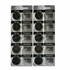Lot of 10 PC ENERGIZER CR2016 WATCH BATTERIES 3V LITHIUM CR 2016 Coin ECR2016