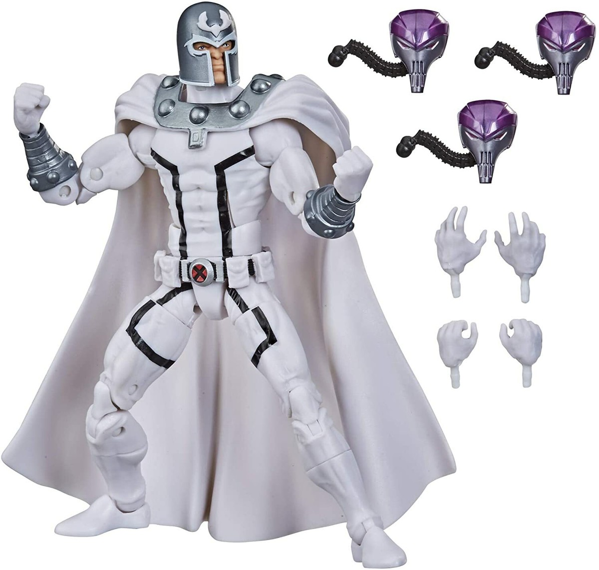 Marvel Legends ~ MAGNETO (WHITE) ACTION FIGURE (TRI-SENTINEL
