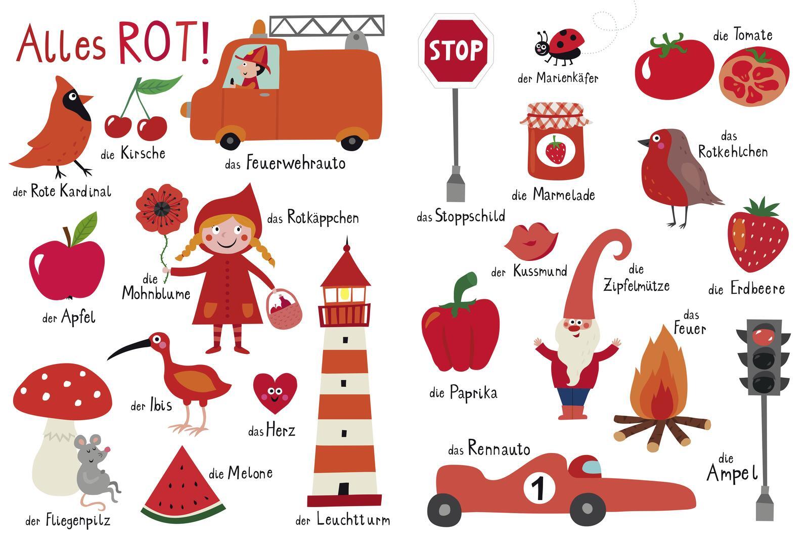 Thumbnail - Blaubeerblau Und Hummelgelb - Mein Knallig Buntes Farbenbuch ...