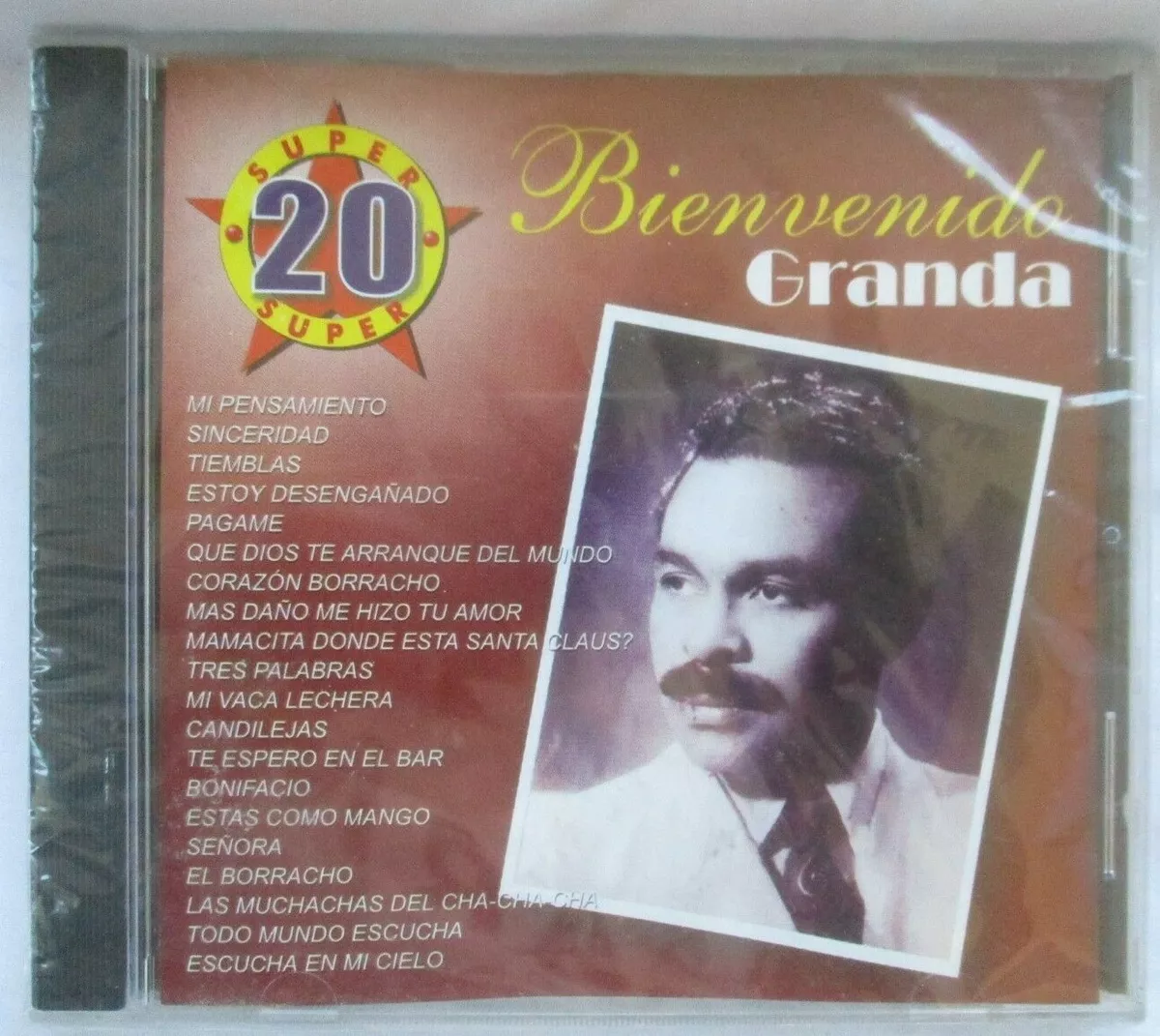 Bienvenido Granda 20 Exitos Originales CD New Sealed