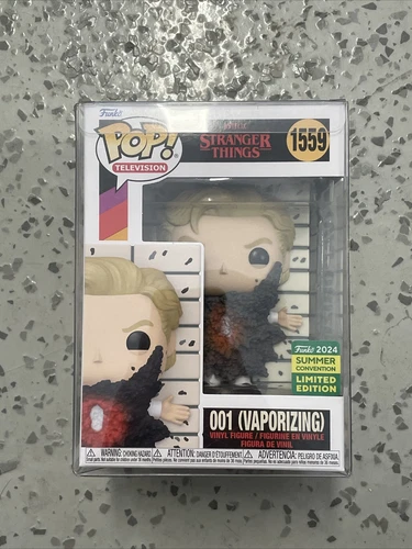 Funko Pop! Stranger Things #1559 001 Vaporizing Summer Convention Limited Mint
