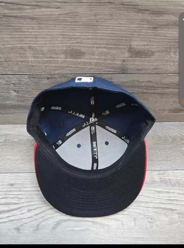 NEU Cleveland Indians CLE MLB Authentic New Era 59FIFTY Fitted Cap - 5950 Mütze - Bild 4 von 5