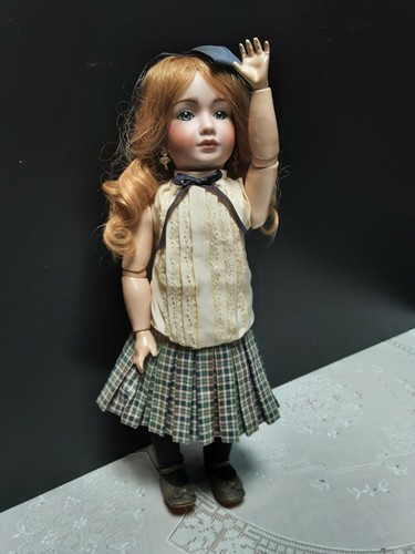 Stunning Antique German Closed Mouth Rendition Reproduction BS337 14" tall - Picture 6 of 7