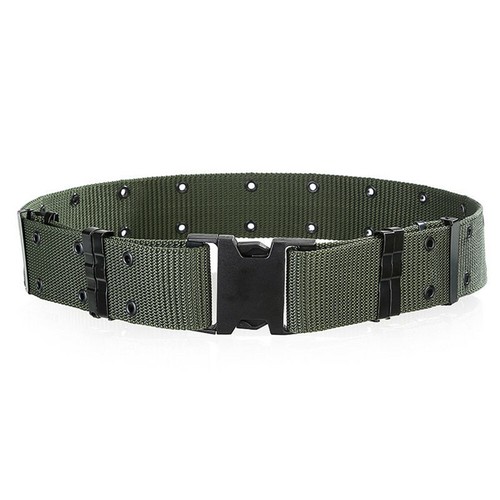 Tactical Belt Military Nylon Web Work Belt with Heavy Duty Quick Release Buckle - Picture 13 of 15