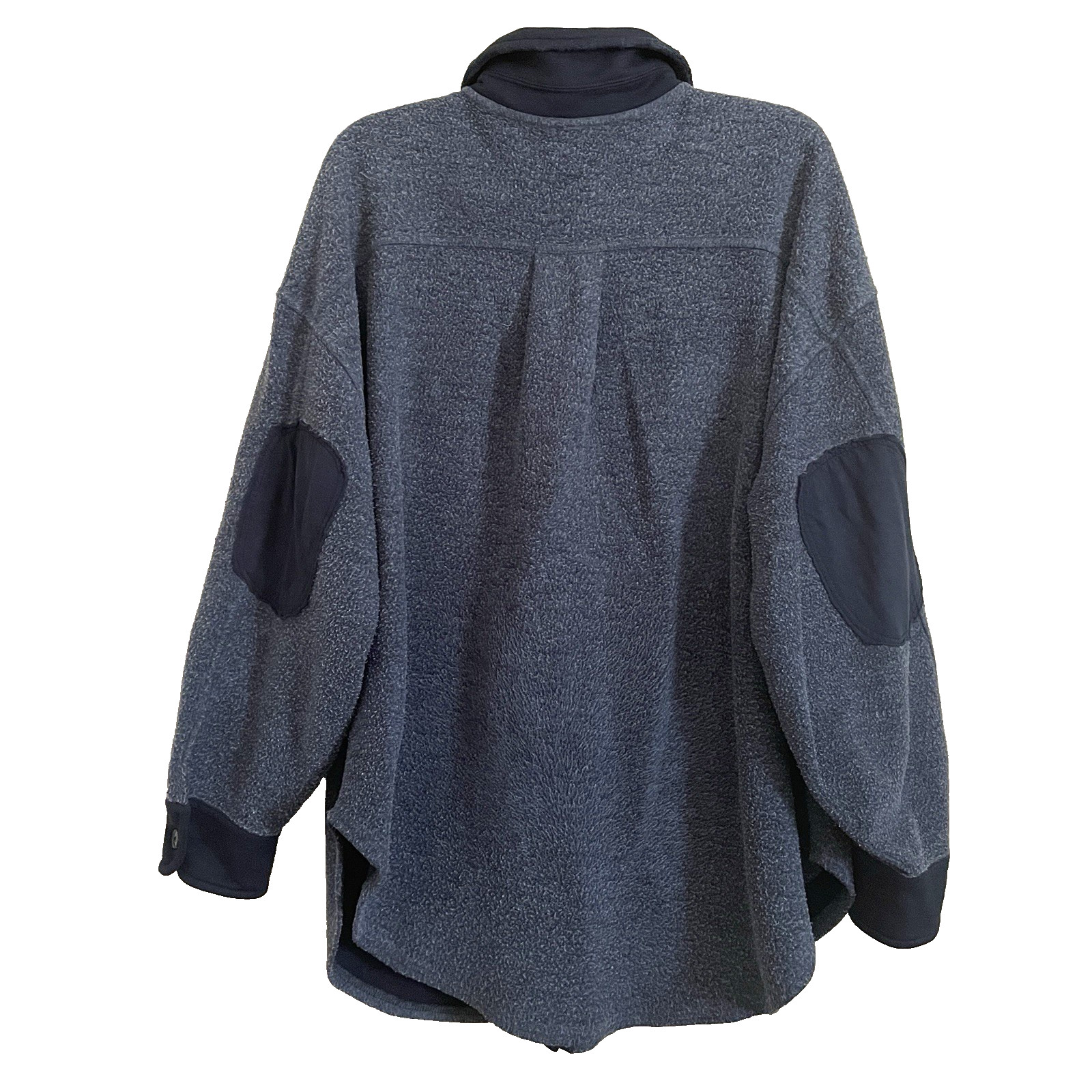 Free People Ruby Jacket Shacket Large Washed Blac… - image 3