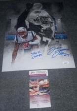 Jc Jackson Signed 11x14 Jsa New England Patriots