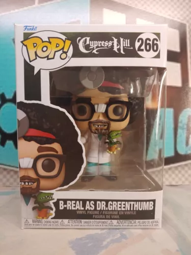 B-REAL as DR. GREENTHUMB - Funko Pop #266 - Cypress Hill - p123-a