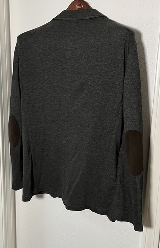 Armani Collezioni Mens Gray Unstructured Stretch Travel Blazer Jacket 54 / 42R - Picture 3 of 10