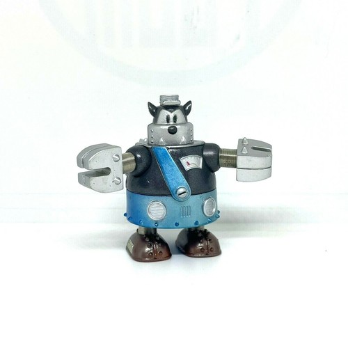 Japan Disney Yujin Pete Mickey Robot Gashapon Mini Figure Model Toy Collection