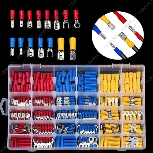 720x Assorted Insulated Electrical Wire Crimp Terminal Port Connector Kit DF - Picture 12 of 15