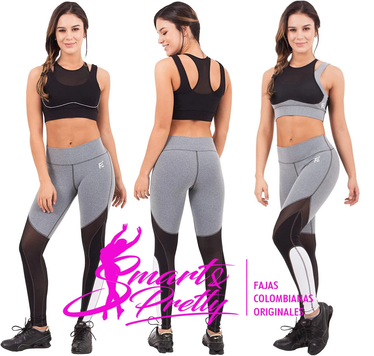 Ropa Colombiana Deportiva Femenina Levanta Cola Atletica Deportiva de Moda |