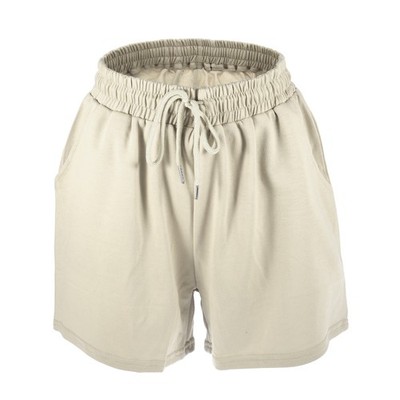 1pc Women Sports Shorts Running Casual Khaki Shorts Size M