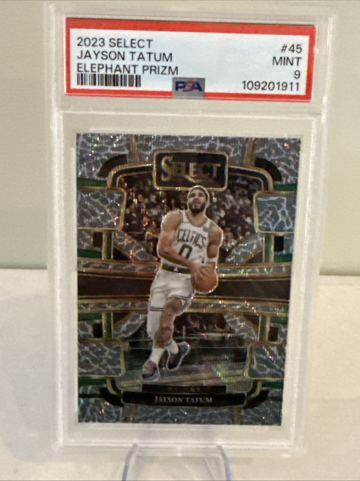 2023-24 Panini Select - Concourse Jayson Tatum #45 Elephant Prizm