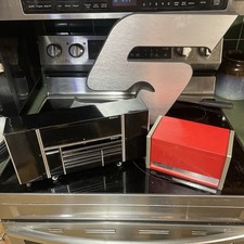 snap on mini tool box and sign lot
