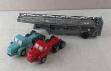 Ancien camion Berliet TBO remorque porte voiture, Norev, 1/43
