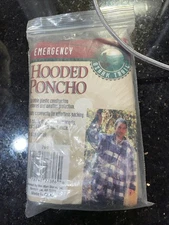 OZARK trail EMERGENCY Blanket & Hooded Poncho Emergancy Car Kit NOS