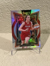 2025 WNBA Panini Select Caitlin Clark Silver Prizm Concourse # 41