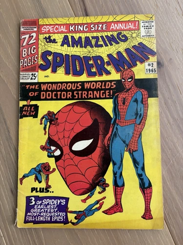 The Amazing Spider-Man Annual #2 (Marvel Comics September 1965) VG