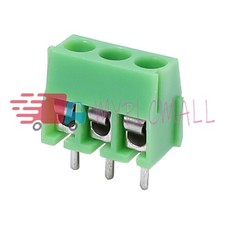 10PCS KF350-3P 3.5mm pitch 3 pin straight pin PCB screw terminal blocks #as