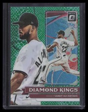 2022 Donruss Optic #19 Sandy Alcantara Green Dragon Prizm #/99